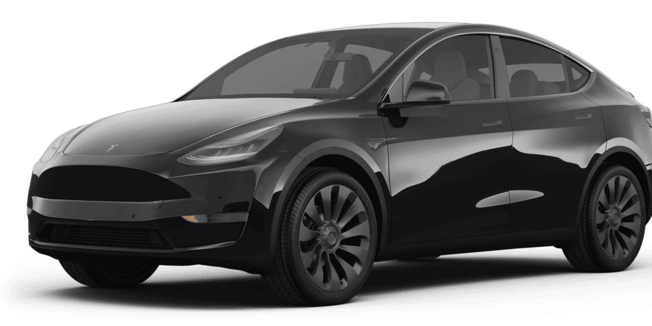TESLA MODEL Y 2022 7SAYGDEF6NF505393 image